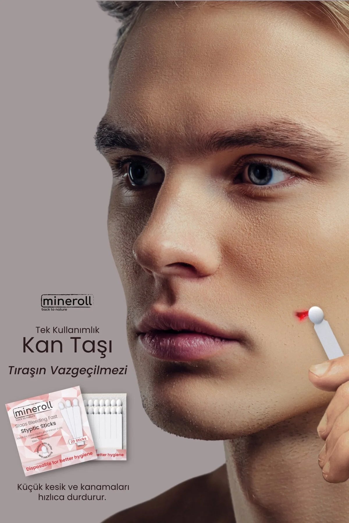 Tek Kullanımlık Çubuk Kan Taşı 20'li (4 Paket)